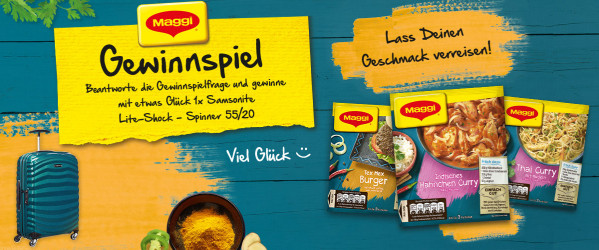 Maggi Gewinnspiel